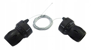 Dźwignie przerzutki Grip-Shift SFT-N372PG nieindexowane komplet