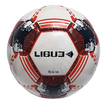 Piłka halowa futsal Ligue Sala white-navy-orange official