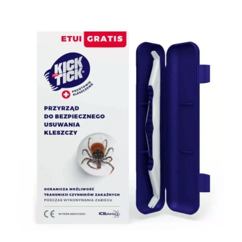 Kick The Tick Przyrząd do bezpiecznego usuwania kleszczy