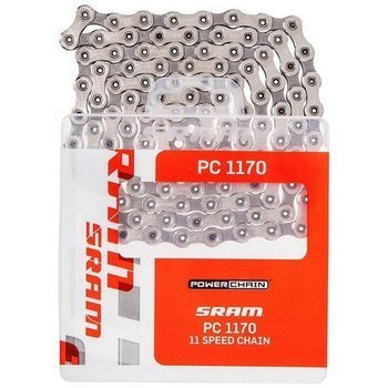Łańcuch SRAM PC-1170 HP 114 ogniw 11-biegów srebrny PowerLock