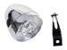 Lampa przednia Verso -764B Retro 3 diody LED, zasilane 3x AAA, srebrna