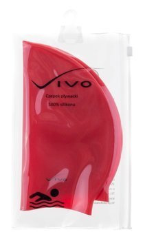 Czepek silikonowy Vivo B-1305 czerwony