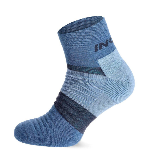Skarpety turystyczne Inov-8 Merino Mid Sock - navy melange