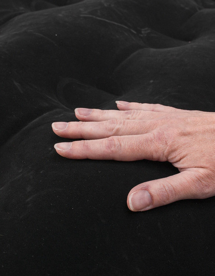 Materac dmuchany Outwell Classic w/pillow & Pump Double - black/grey