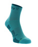 Skarpety inov-8 TrailFly Sock Mid. Zielono-fioletowe. Dwupak.
