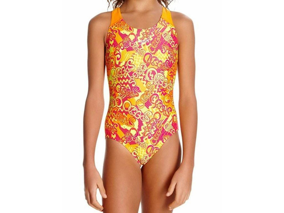 Kostium Speedo ALV Spbk Jf pomarańczowo-różowy