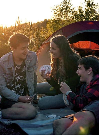 Koc piknikowy Easy Camp Backgammon Picnic Rug