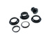 Stery aluminiowe NECO H-148M 1 1/8"Ahead półzintegrowane cartridge czarne