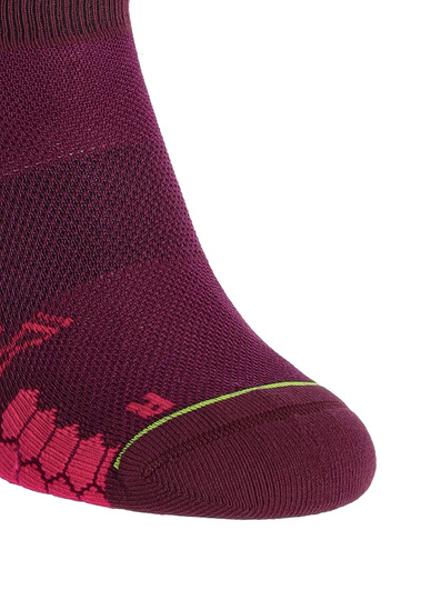 Skarpety biegowe damskie Inov-8 Trailfly Sock Low - teal/purple