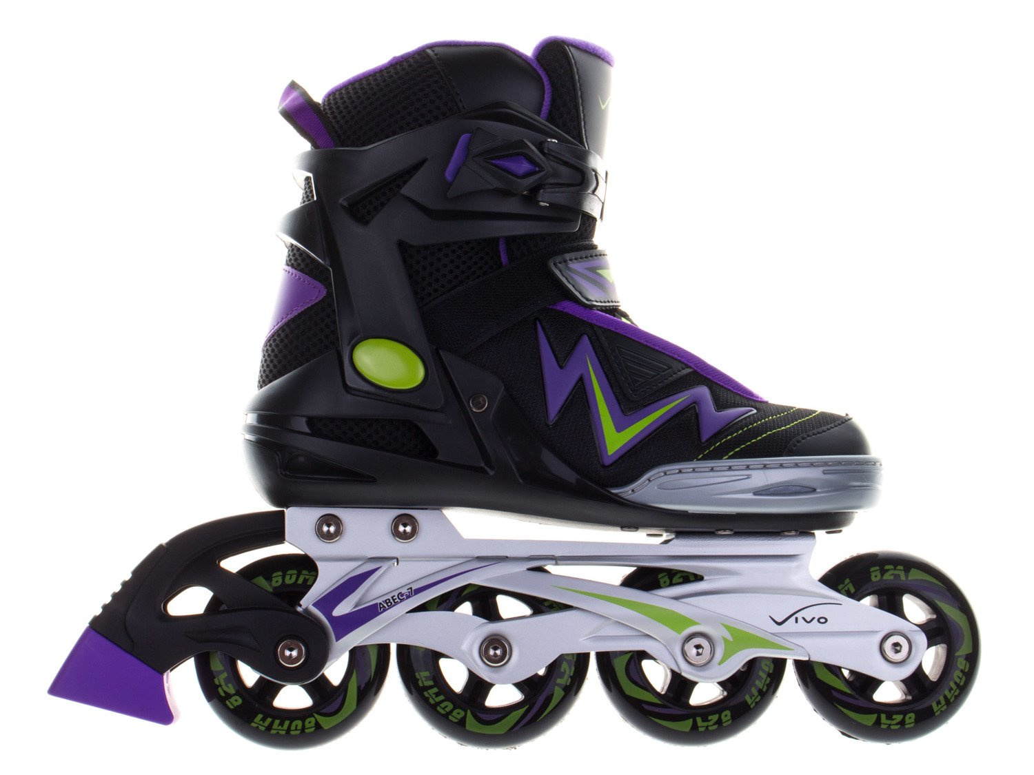 Rolki Vivo Viera PW-150AY fioletowo-czarne