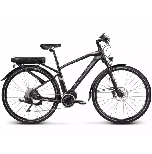 Rower Kross TRANS HYBRID 5.0 męski czarny-grafitowy mat 