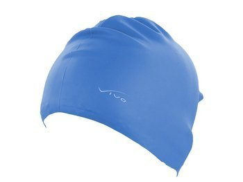 Czepek silikonowy Vivo B-1320 longhair niebieski