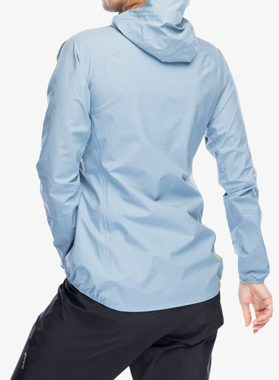Kurtka do biegania damska Inov-8 Stormshell FZ V2 - blue grey