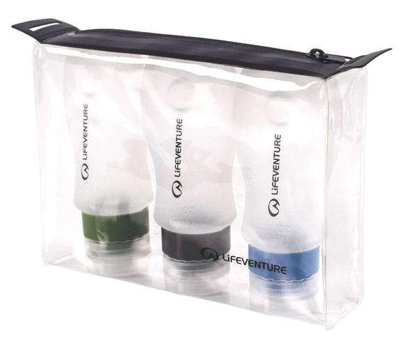 Pojemniki na płyny Lifeventure Silicone Bottle Set
