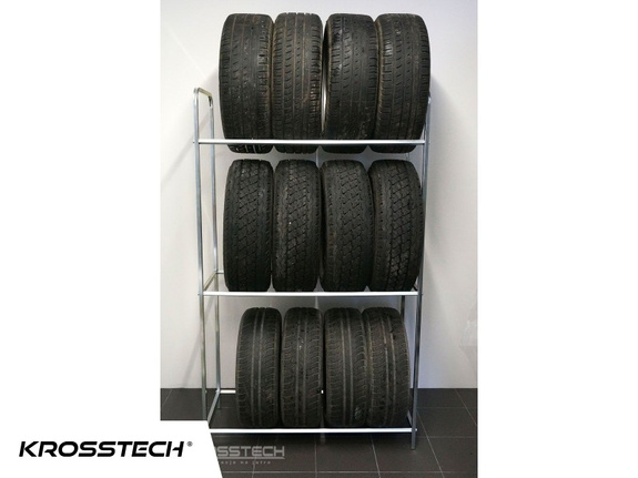 Stojak, półka na opony, koła z felgami MAX PION-12 ocynk