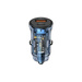 Ładowarka samochodowa Usams CC164CC02 (US-CC164) 1xUSB+1xUSB-C C32 30W Fast Charge niebieski/blue