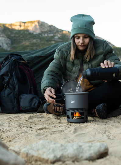 Zestaw turystyczny Esbit Solid Fuel Cookset 1500