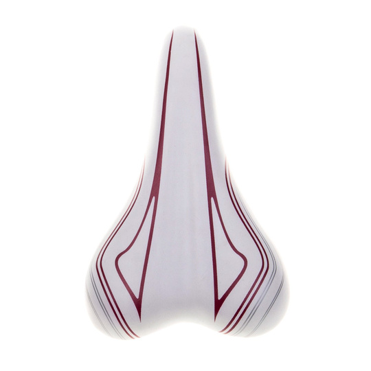 Siodło dziecięce 20" Selle Mio LIRI - biały-wzór różowy