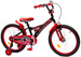Rower dziecięcy RACER 20" czarno-czerwony