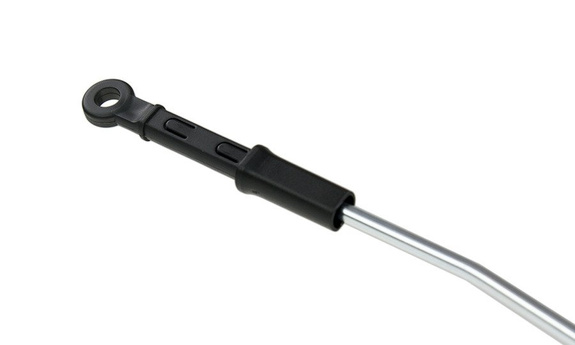 Błotniki 28" URBAN SDS 46mm czarne, wsporniki ocynkowane bez obejmy tylnej