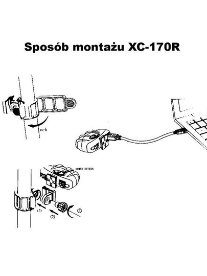 Lampa tylna XC-170R USB 3 Led