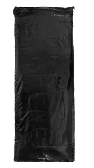 Śpiwór koperta Easy Camp Chakra 190 cm LZ - black