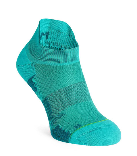 Skarpety biegowe damskie Inov-8 Trailfly Sock Low - teal/purple