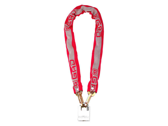 Zapięcie rowerowe GAD AMROX 6x6x900mm ogniwa hartowane czerwone