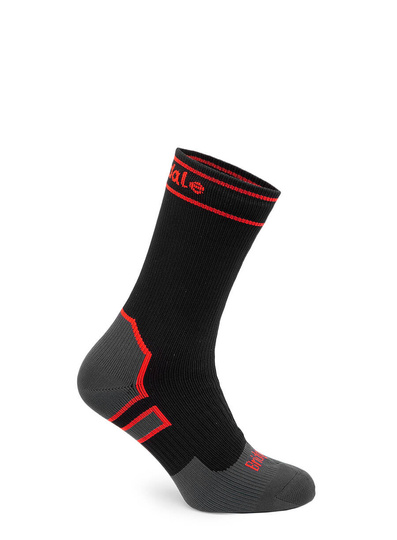 Skarpety Bridgedale wodoodporne StormSock Heavy Boot - black/red