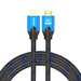 Kabel Savio HDMI - HDMI czarno-niebieski SAVIO CL-142 1.8m