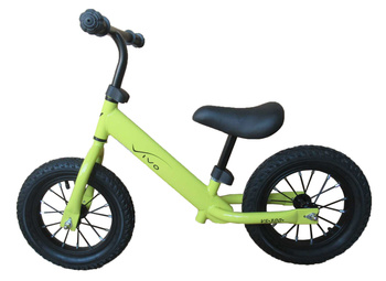 Rowerek biegowy Vivo VS300 12" pompowane koła lime