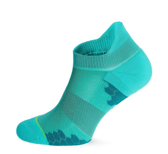 Skarpety biegowe damskie Inov-8 Trailfly Sock Low - teal/purple