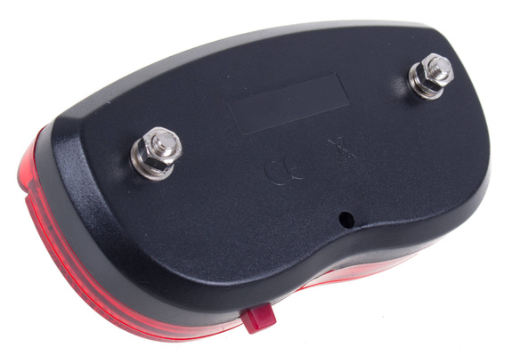 Lampa tylna na bagażnik XC Light - 986A 2 diody LED, na baterie