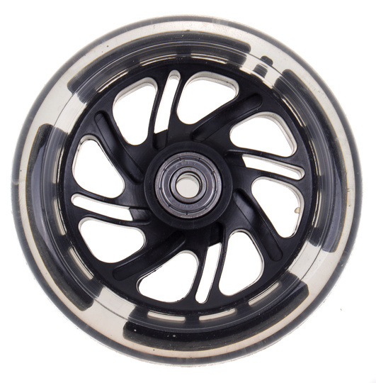 Kółko do hulajnogi świecące 120mm PP/PU z łożyskami