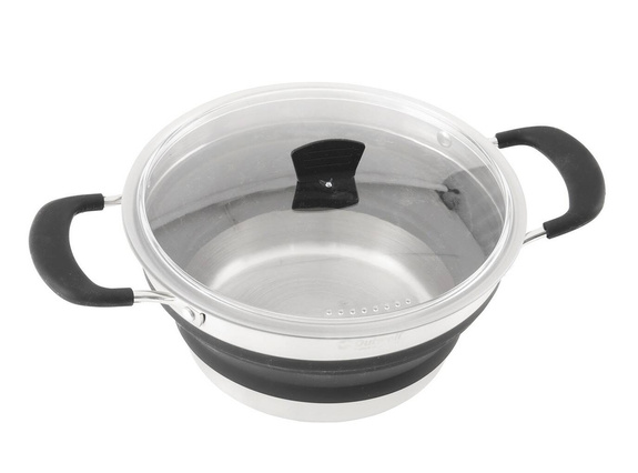 Garnek turystyczny Outwell Collaps Pot S - black