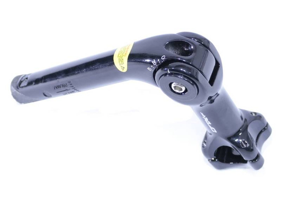 Wspornik kierownicy Promax regulowany 100mm 1"  25,4mm aluminiowy czarny 