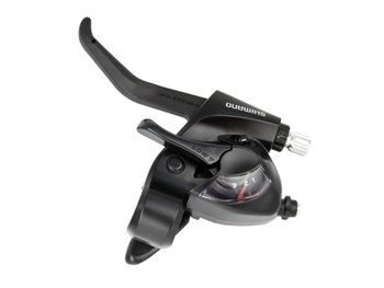 Dźwignia przerzutki-hamulca STEF-41 3-rzędowa lewa czarna