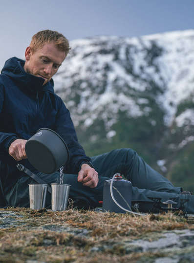 Zestaw do gotowania Robens Fire Beetle Pro Cook Set M - Szary