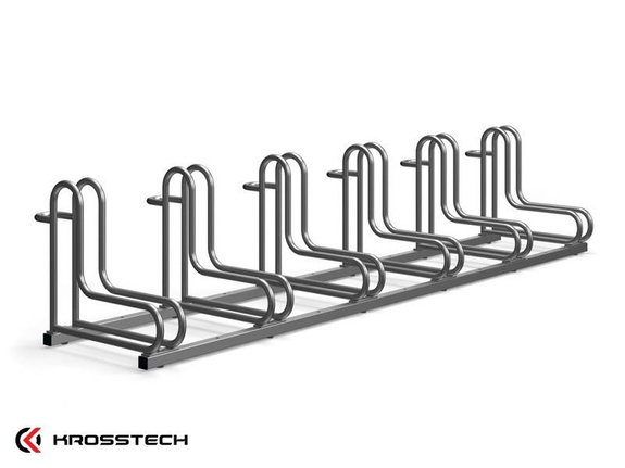 Stojak na rowery RAD 6 na 6 rowerów ocynkowany