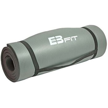 Mata fitness NBR 180x60x1,5cm ciemno szara Eb Fit