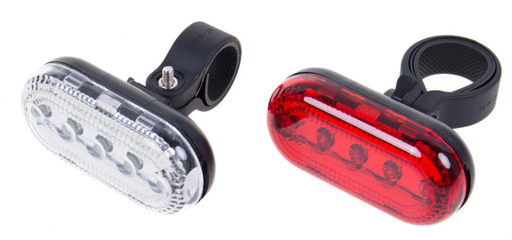 Zestaw lamp przód Verso 5-diod,3-funkcje + tył 5-diod,3-funkcje