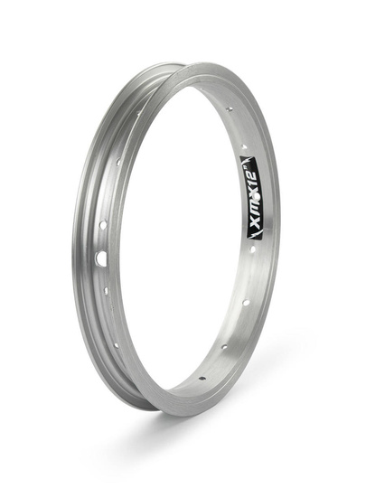 Obręcz aluminiowa 12" 16-otworów srebrna anodyzowana