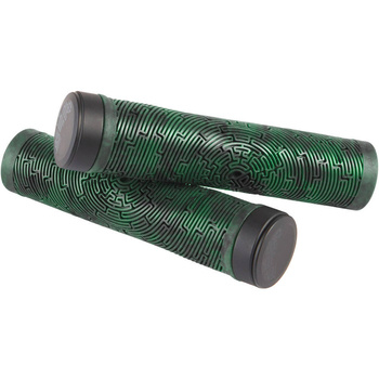 Chwyty kierownicy Maze 130mm, scout zielono-czarne