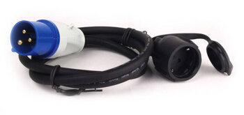Przedłużacz adapter Schuko CEE 3x2,5 40 cm - Carbest