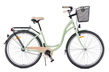 Rower Storm 26" AMSTERDAM Nexus 3-biegi, miętowy błotniki miętowe