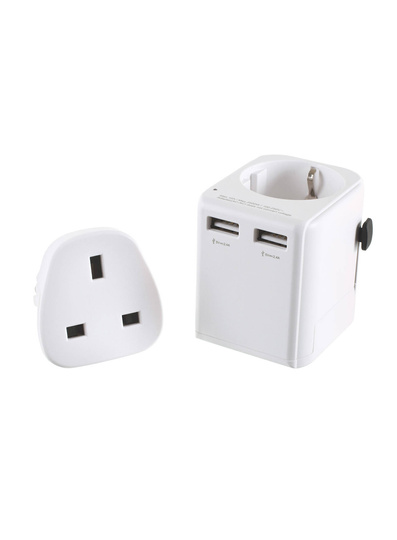 Adapter podróżny USB UK-World Ładowarka Lifeventure 