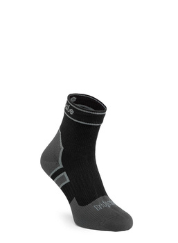 Skarpety Bridgedale StormSock Lt Ankle - black/grey