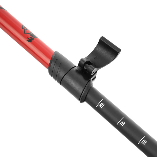Kije trekkingowe RAPEKS TREK LIGHT (czerwone)
