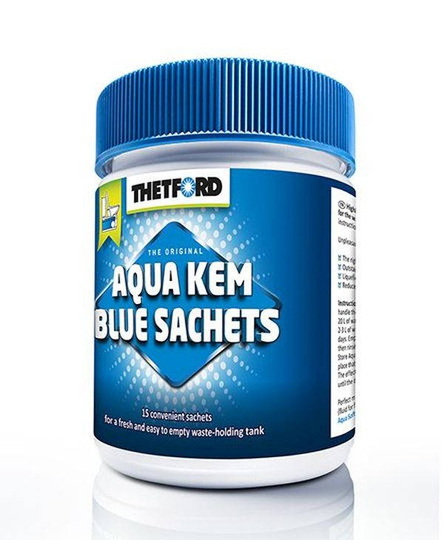 Saszetki kapsułki do toalet turystycznych Thetford Aqua Kem Blue Sachets