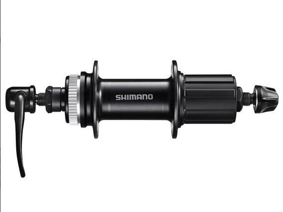 Piasta tylna FH-TX505- 8-9-10 rzędów hamulec CenterLock, zacisk, 32-otwory, czarna